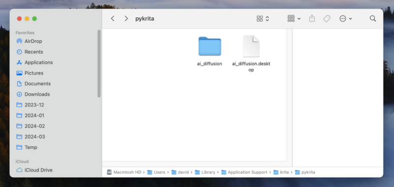 Krita Ai Plugin In Pykrita Folder