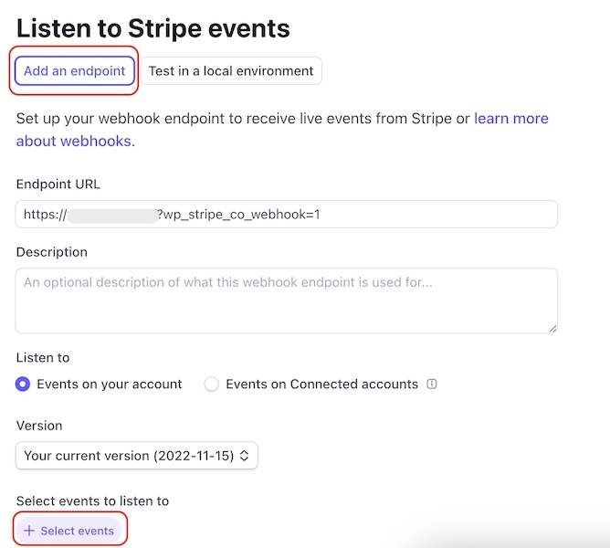 Listen To Stripe Events