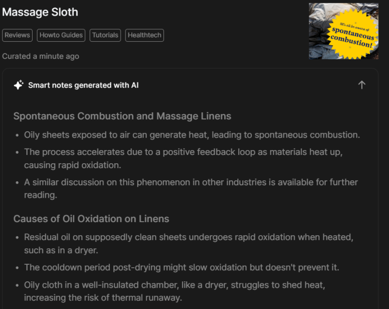 Otio Summary Smart Notes Created With AI.