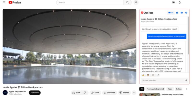 Ai For Teachers Chattube Summarize Youtube Video