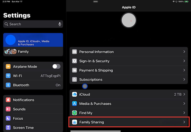 Apple Music Family Sharing Apple Id