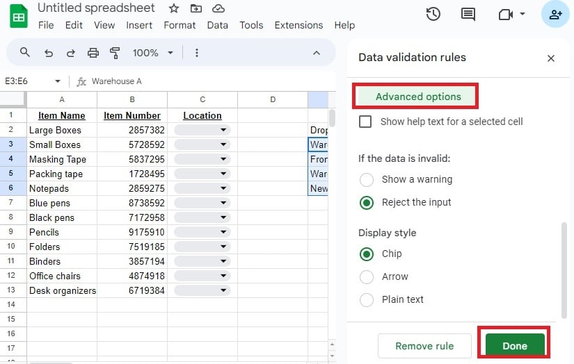 How to Add a Drop-Down List in Google Sheets and Excel - Make Tech Easier