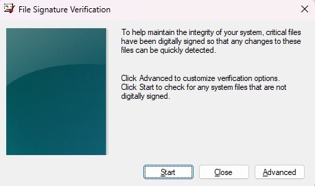 Verify which drivers aren't signed on your system.