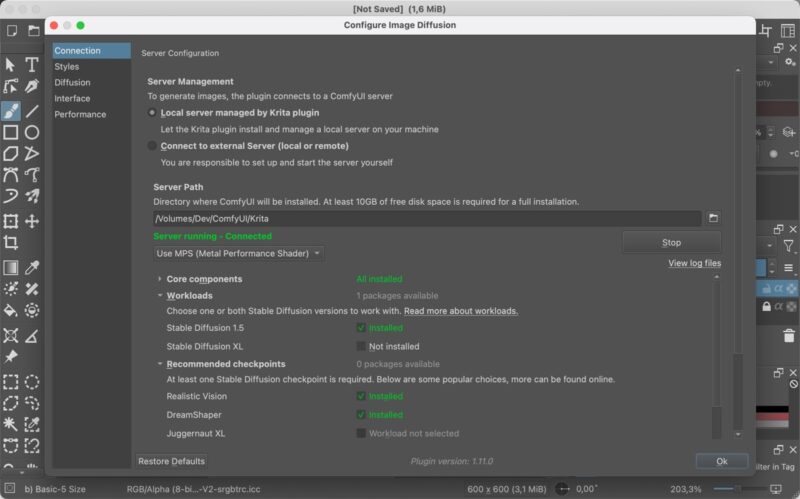 Krita Ai Plugin Ready For Use