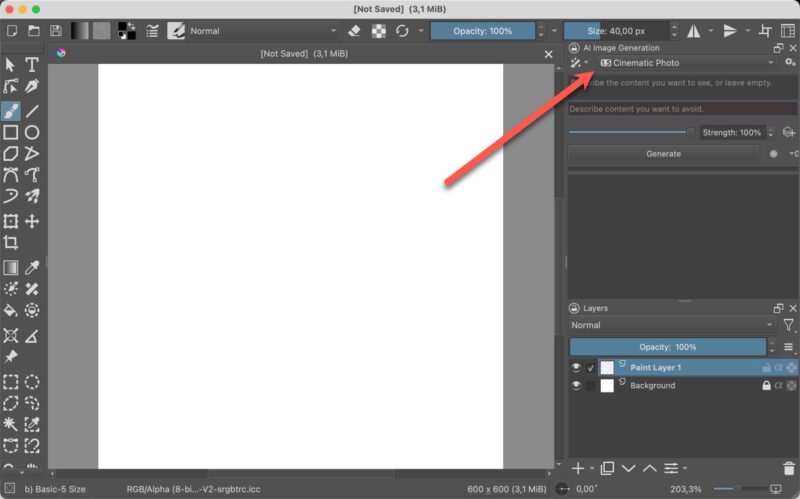 Krita Ai Image Generation Style
