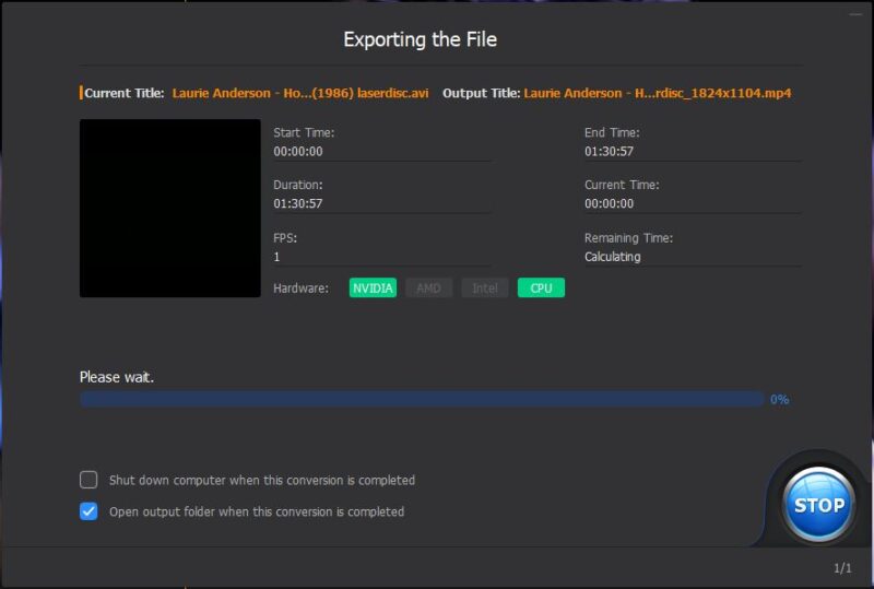 Winxvideoai Export Video