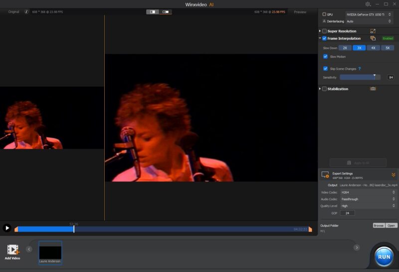 Winxvideoai Video Slomo