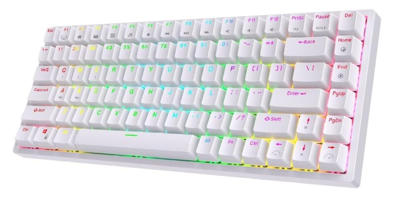 Royal Kludge RK84 white keyboard