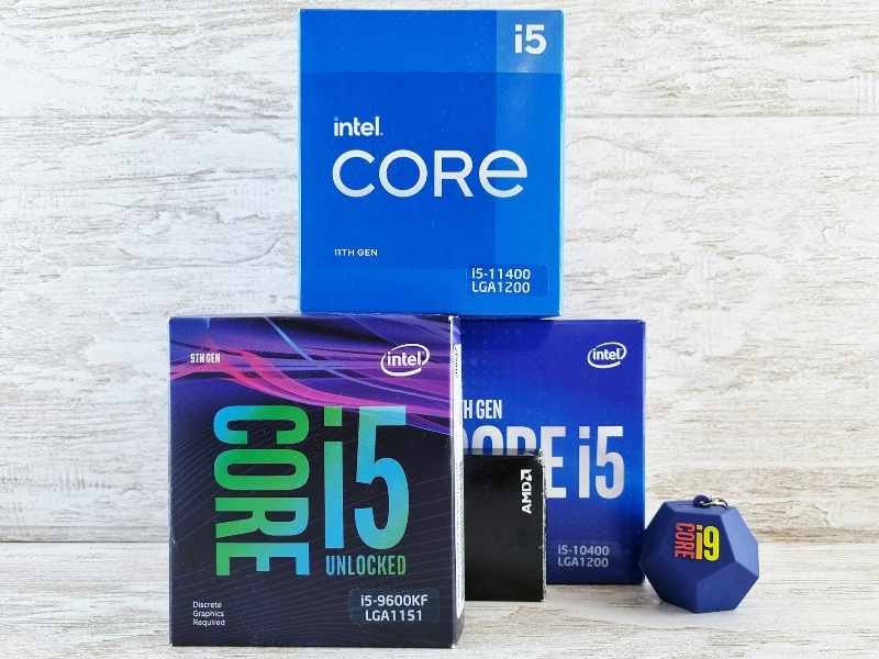 Intel Core processor boxes