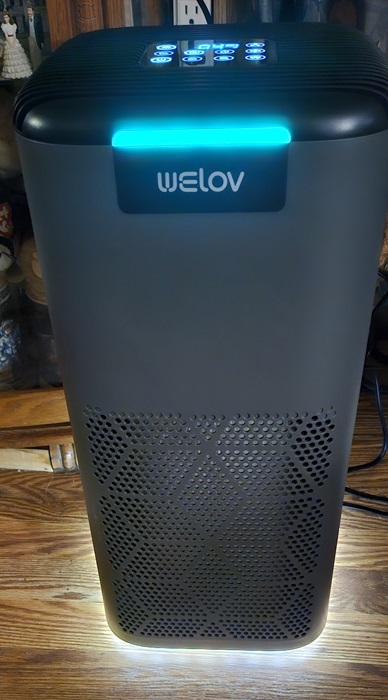 Air purifier nightlight