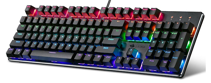 Best Gaming Keyboard Deals Z Edge Uk104 Mechanical Gaming Keyboard