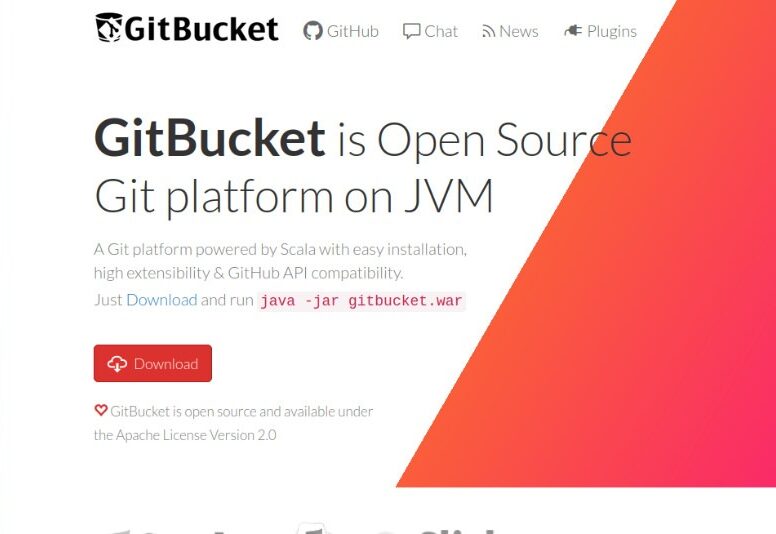 gitbucket-landing-webpage