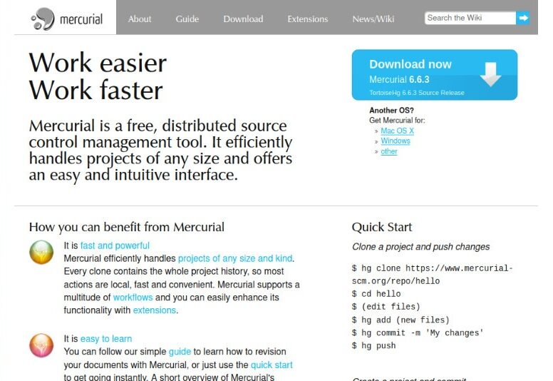 mercurial-landing-webpage
