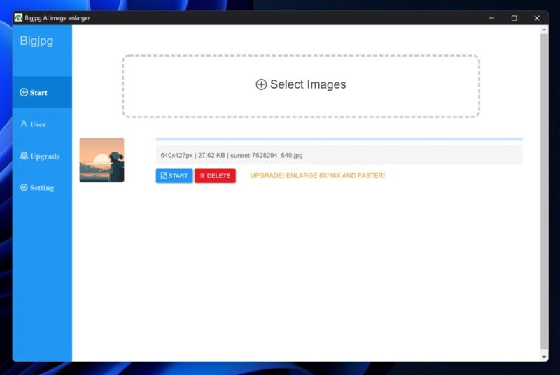 Bigjpg Enlarge Image