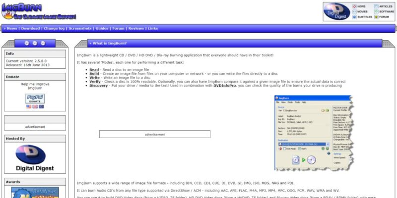 Cd Dying Imgburn Create Iso Disc Image
