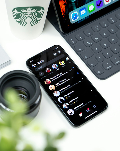 Meta Messenger Chat List