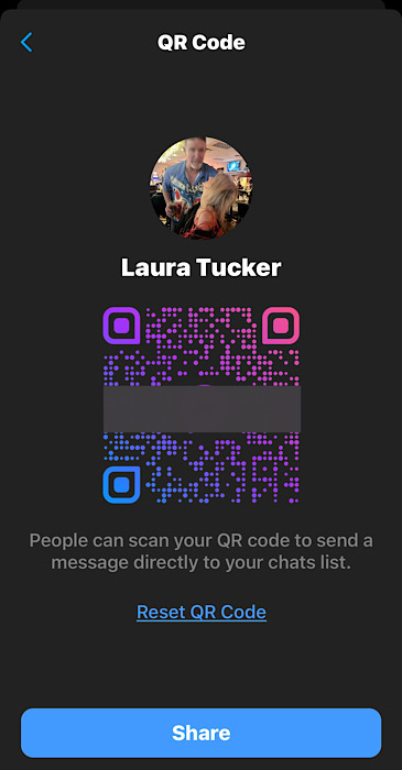 Meta Messenger Qr Code