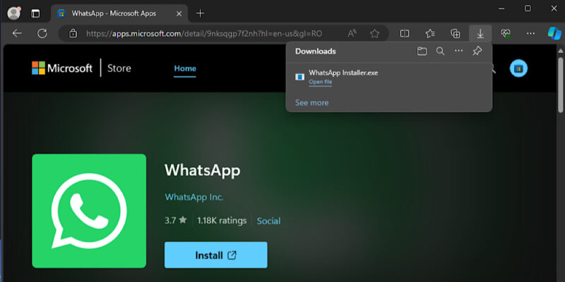 Microsoft Store Installer New Method Downloads