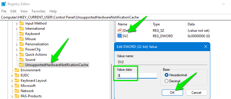 Remove Watermark in the Registry