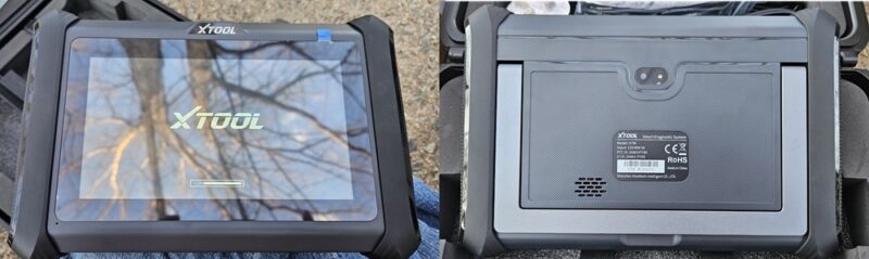 XTOOL D7W front and back.