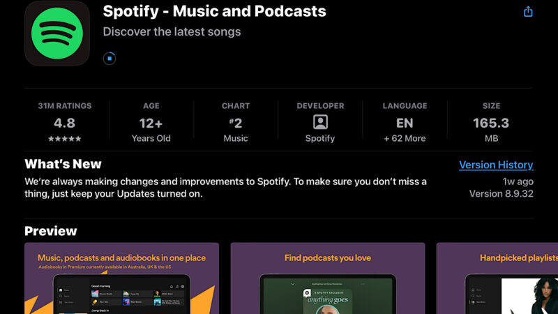 Spotify complaint to European Commission About Apple Downloads