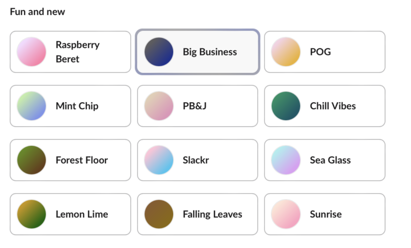 Customize Colors In Slack