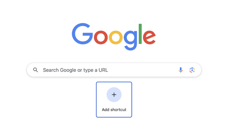 Google Chrome Homepage