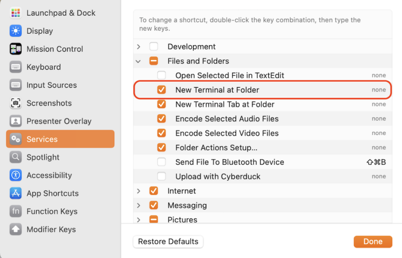 Mac New Terminal At Folder