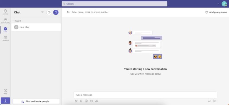The Microsoft Teams User Interface