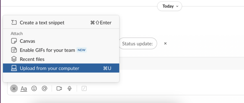 Slack Attach Files And Links