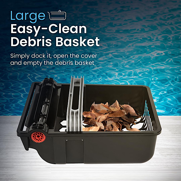 Betta Se Solar Powered Pool Skimmer Cleaner Easy Clean Debris Basket