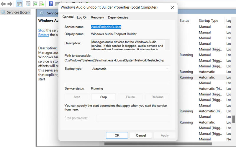 Enabling Audio Services