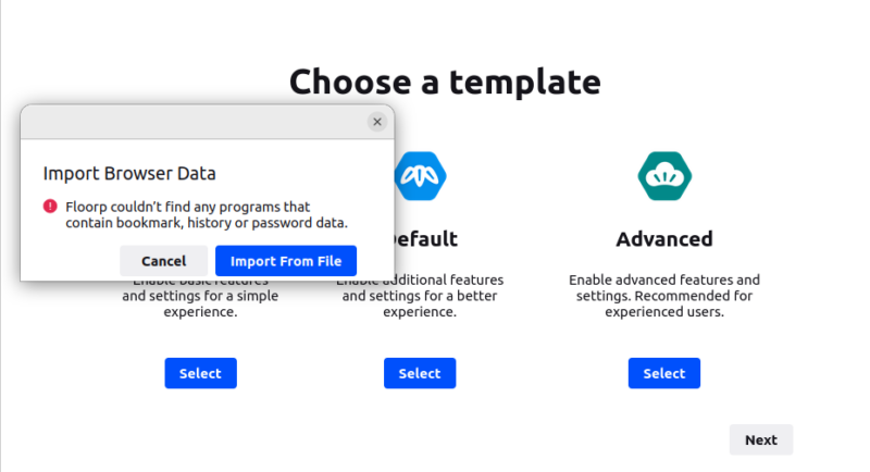 template for Floorp features