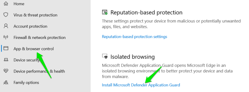 Install Microsoft Defender Application Guard