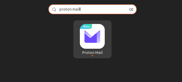 Open Proton Mail Desktop App
