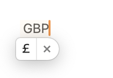 Pound Sterling Symbol