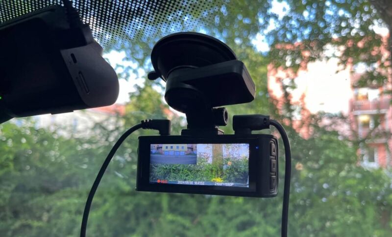 Redtiger Installed On Front Windshield