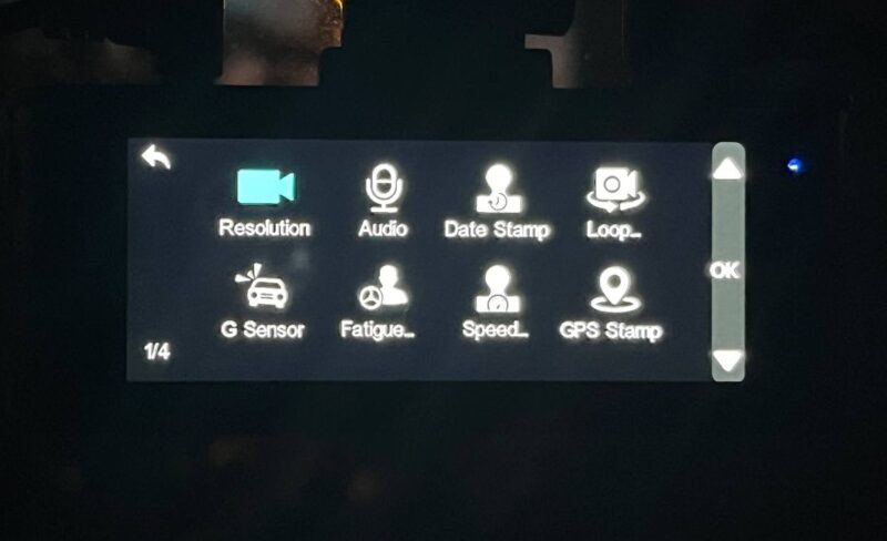 Redtiger Settings Menu