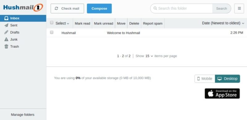 The Most Secure Email Services For Better Privacy Hushmail