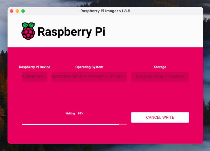 Wait For Raspberry Pi Imager To Finish