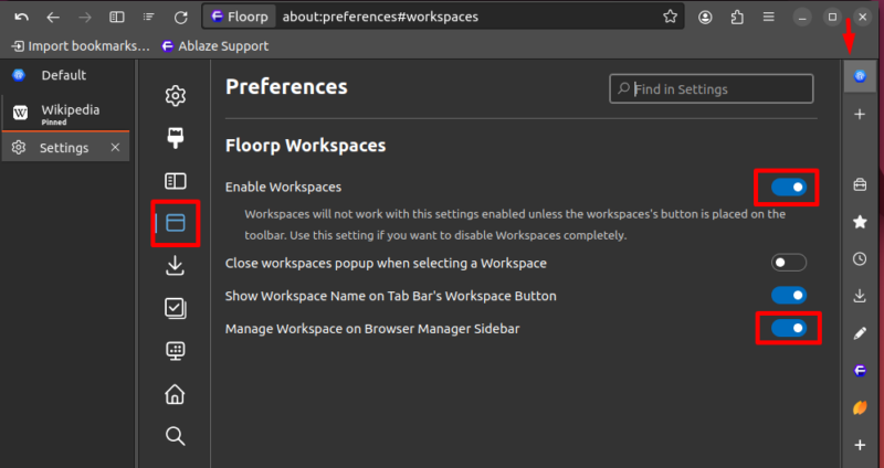 Workspaces