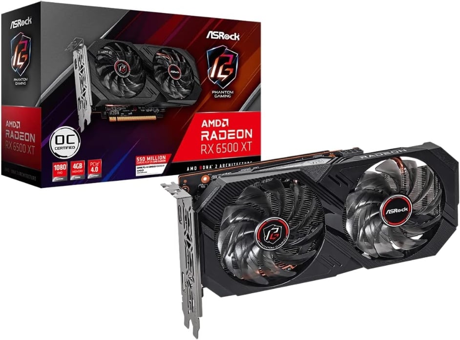 Which Graphics Card You Should Avoid (and Which One You Should Get Instead) 3 ASRock RX 6500 XT graphics card