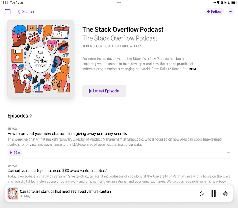 The Stack Overflow Podcast
