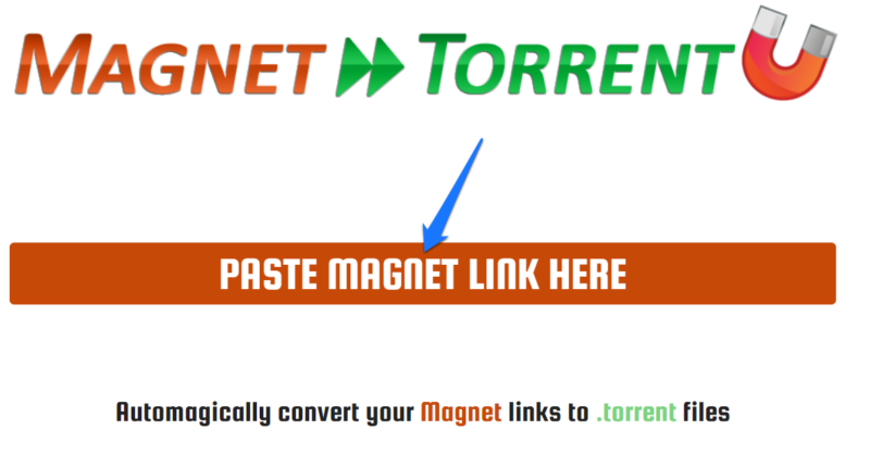 Add Magnet Link using Magnet2Torrent