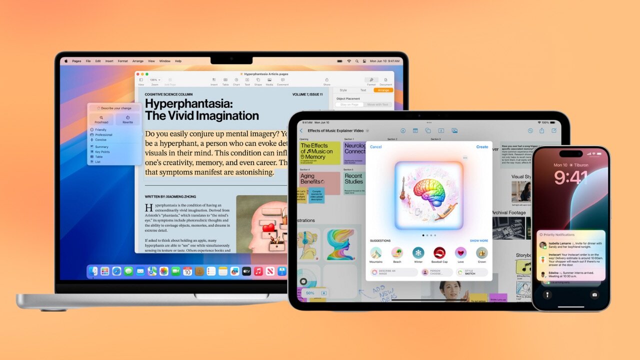 Apple Intelligence and New OS at WWDC 2024