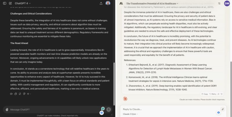 Chatgpt Vs Claude Writing Task Results