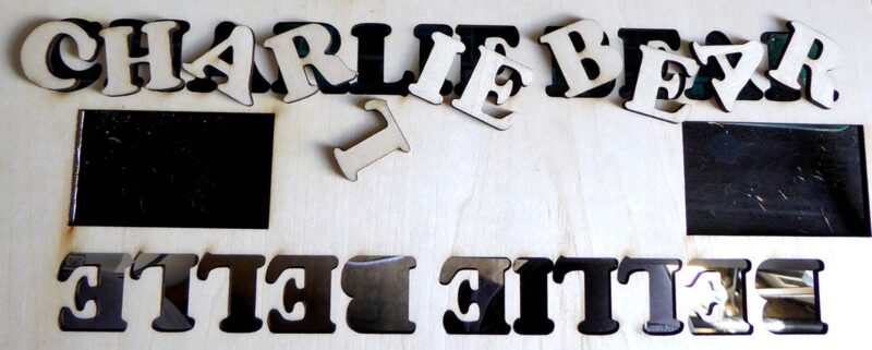 Creality Falcon2 Pro Letters Cut1