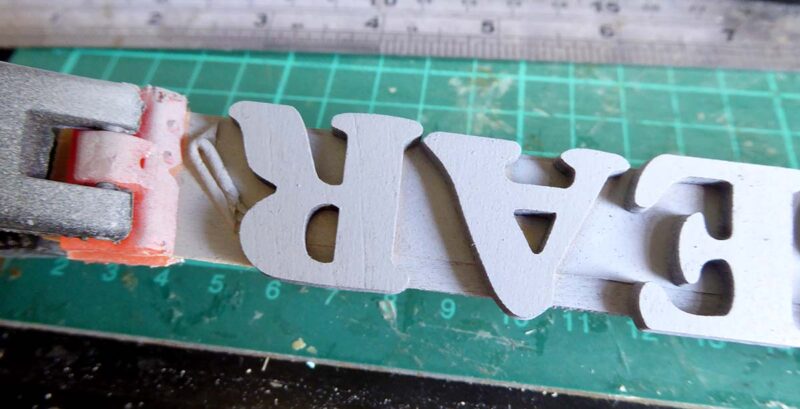 Creality Falcon2 Pro Letters Primed