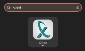 A screenshot showing the application launcher entry for XPipe.