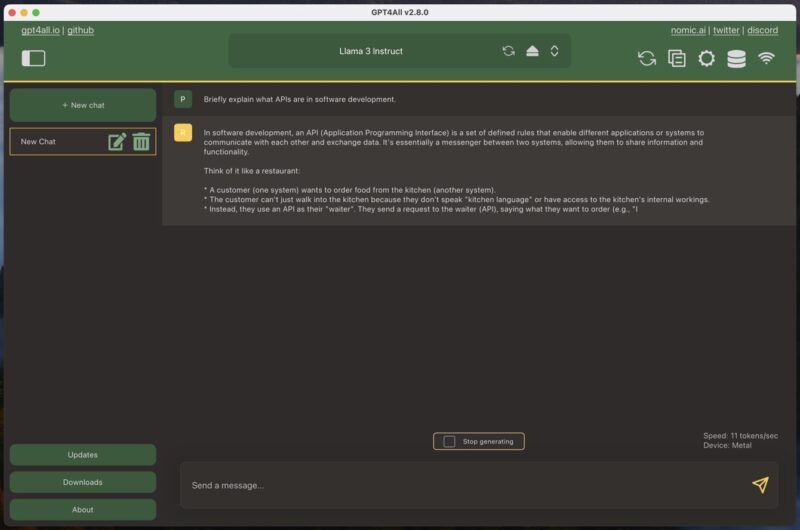Gpt4all Answer Generation